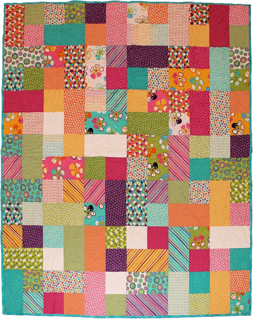 Petal Power Lap Quilt - Maryland Fiber Arts