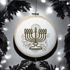 Menorah Wall Decor with background Photoroom