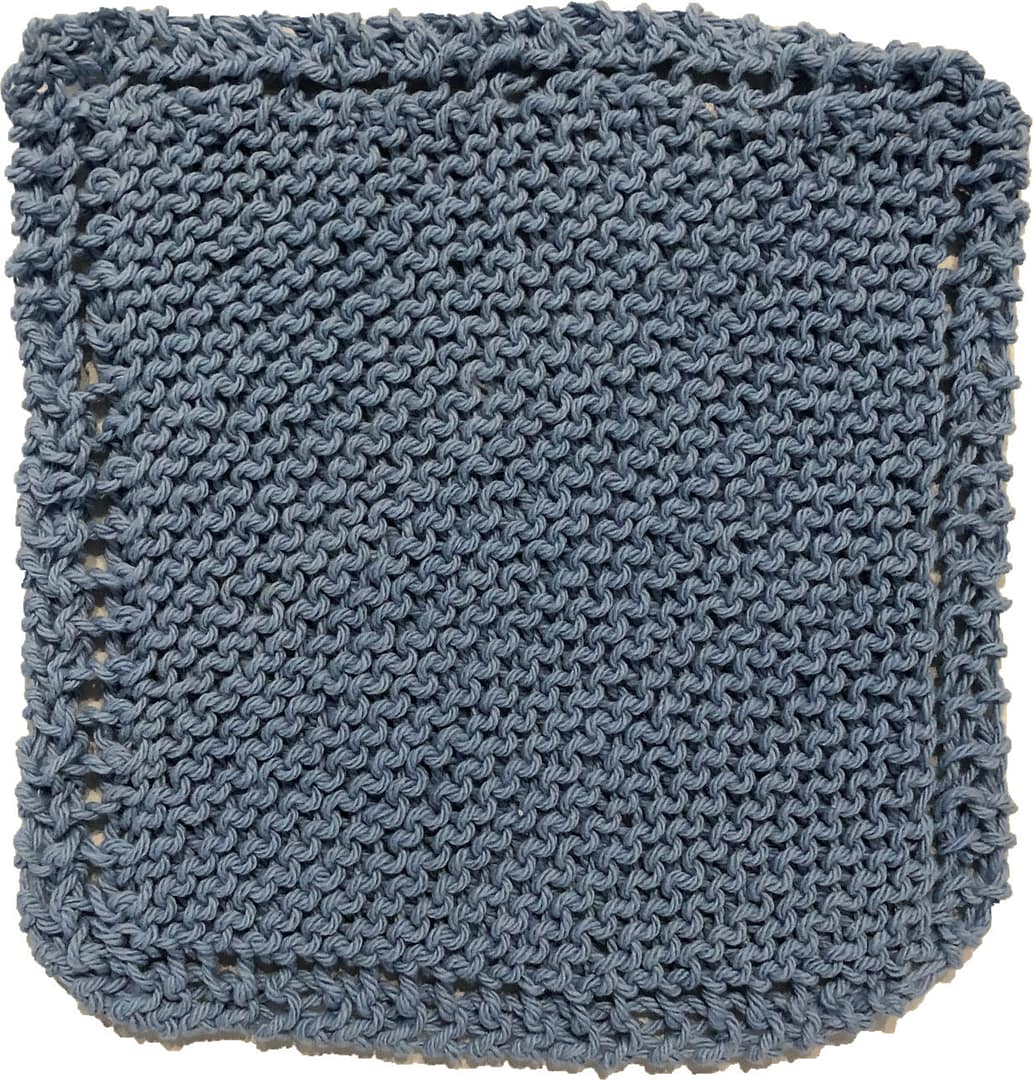 Powder Blue Dish Cloth