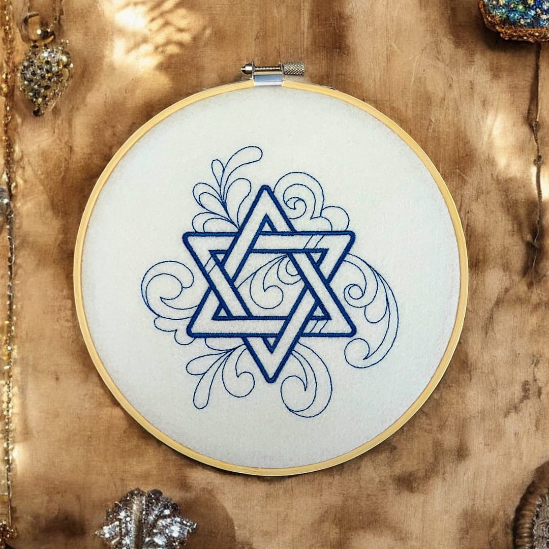Star of David - with ornaments-Photoroom Star of David with ornaments Photoroom e1731529962471