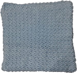 Baby Blanket - Crochet - Light Blue