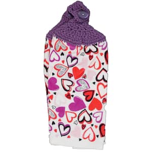 Multi Hearts Towel (set of 2)