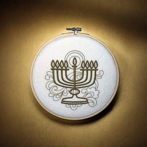 Menorah Wall Decor