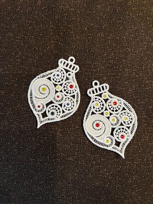 FSL Teardrop Ornament