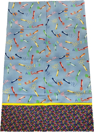Pillow Case - Crayons