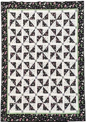 Pinwheels Bed Quilt