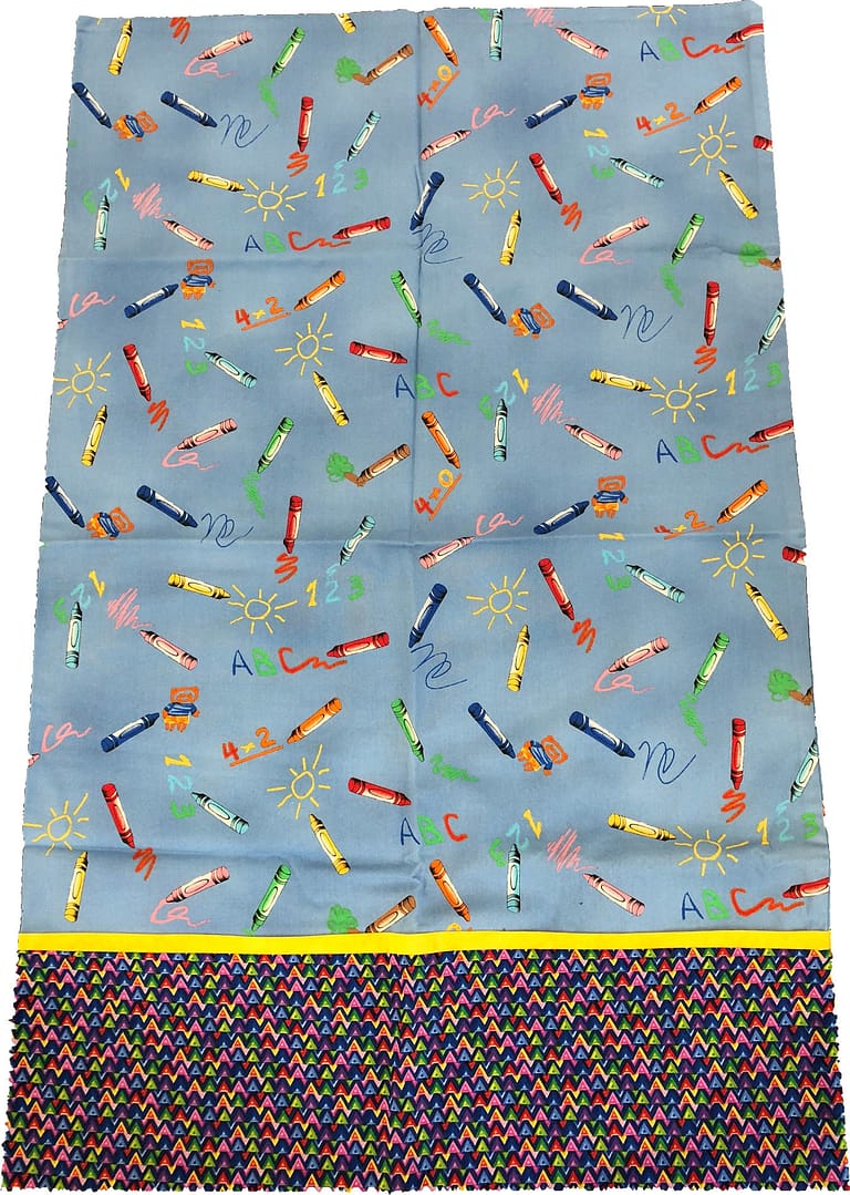 Crayon Pillow Case