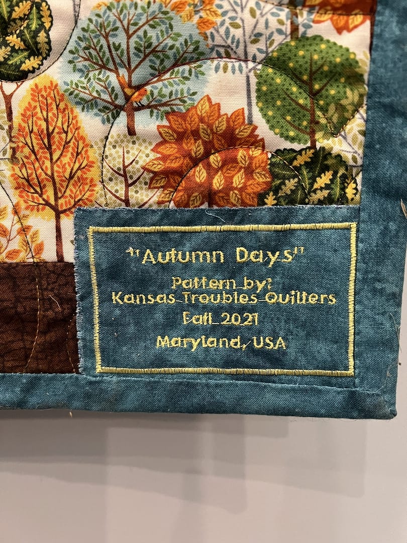 Autumn Days - Label Autumn Days Label scaled