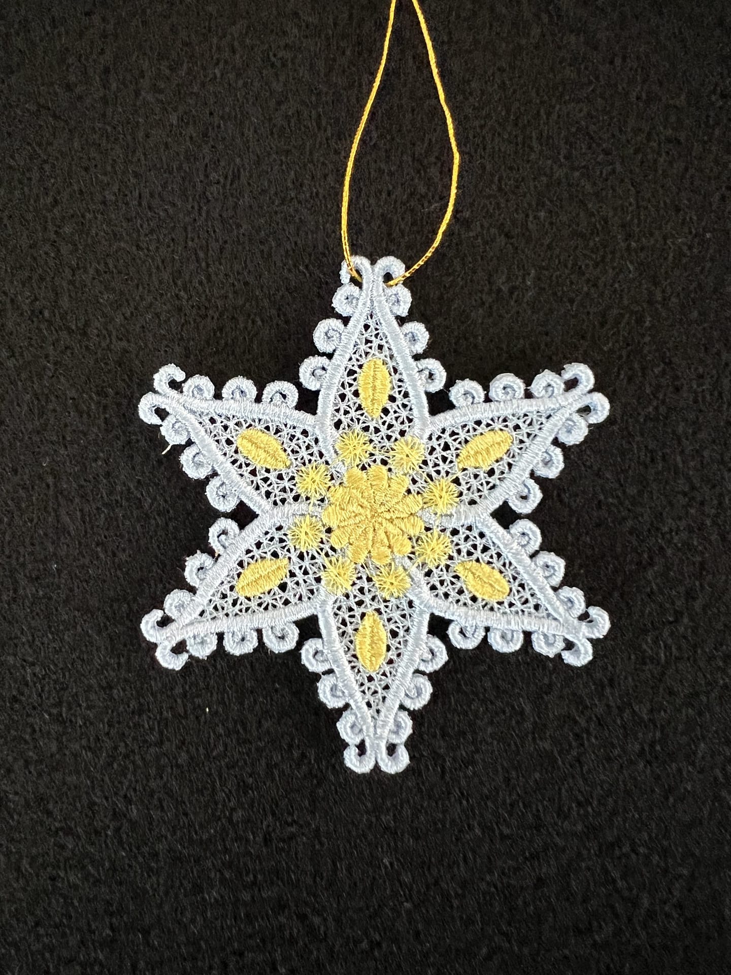 Holiday Ornament, FSL Snowflake (OMA-24)